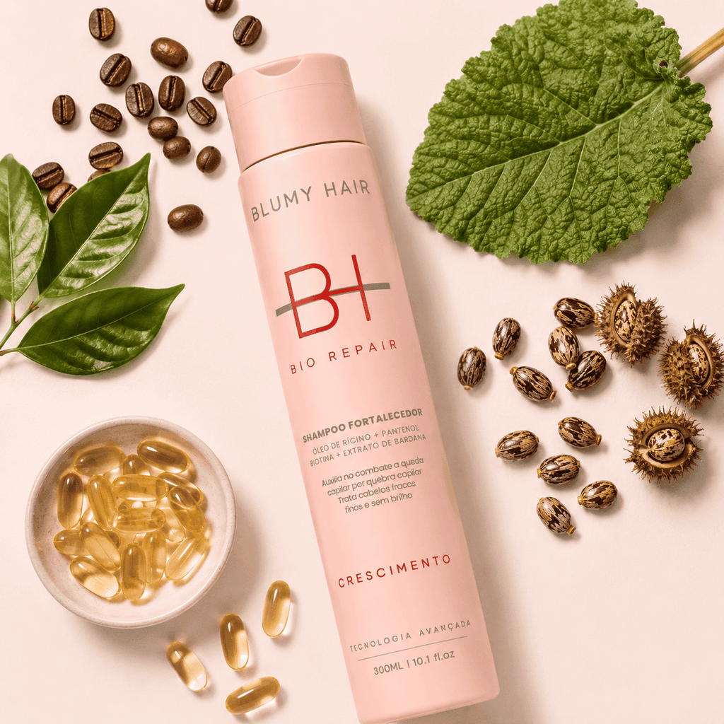 Kit 5 Produtos Completo Fortalecedor Bio Repair